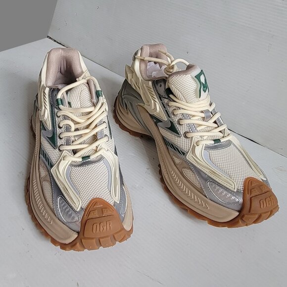 OGR Rattlesnake 3D Hiking Trail Walk Sneaker Chunky Shoes Tan Brown Men\'s 9.5=12 main image 4